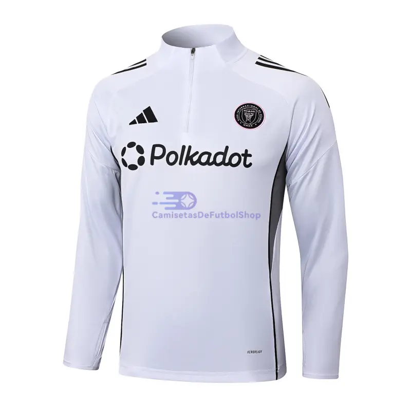 Sudadera De Entrenamiento Inter Miami 2025/2026 Blanco