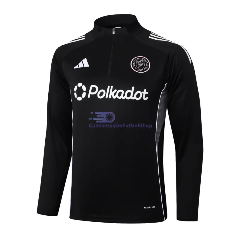 Sudadera De Entrenamiento Inter Miami 2025/2026 Negro
