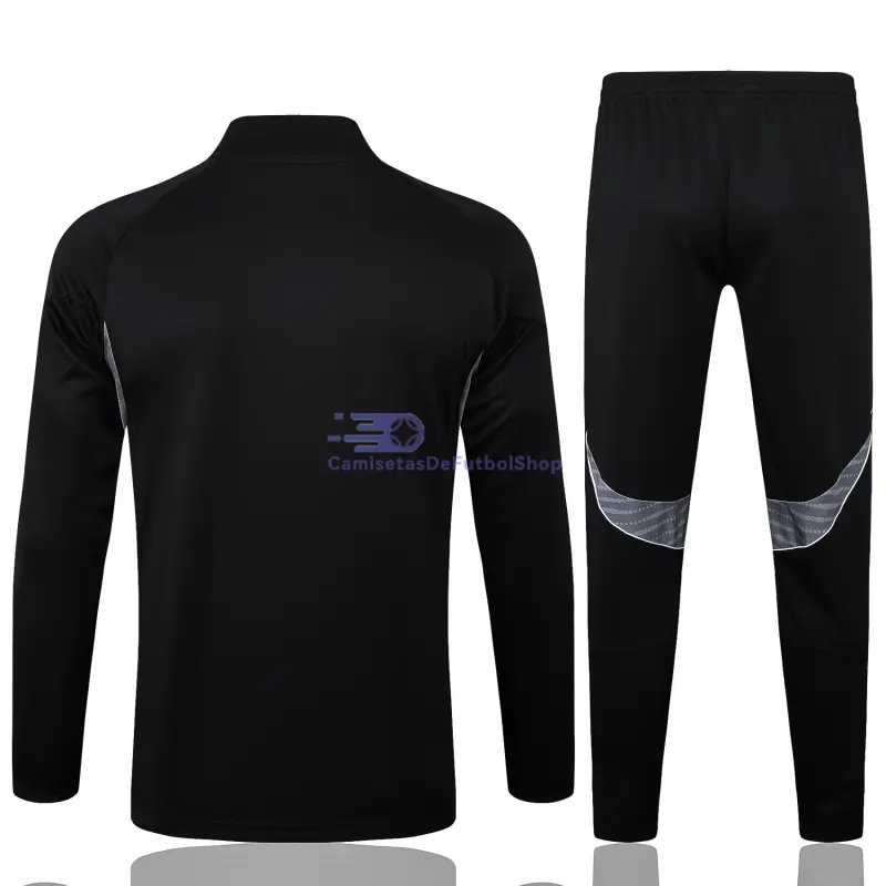 Sudadera De Entrenamiento Inter Miami 2025/2026 Kit Negro/Gris