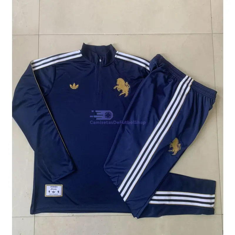 Sudadera De Entrenamiento Juventus 2025/2026 Azul Marino