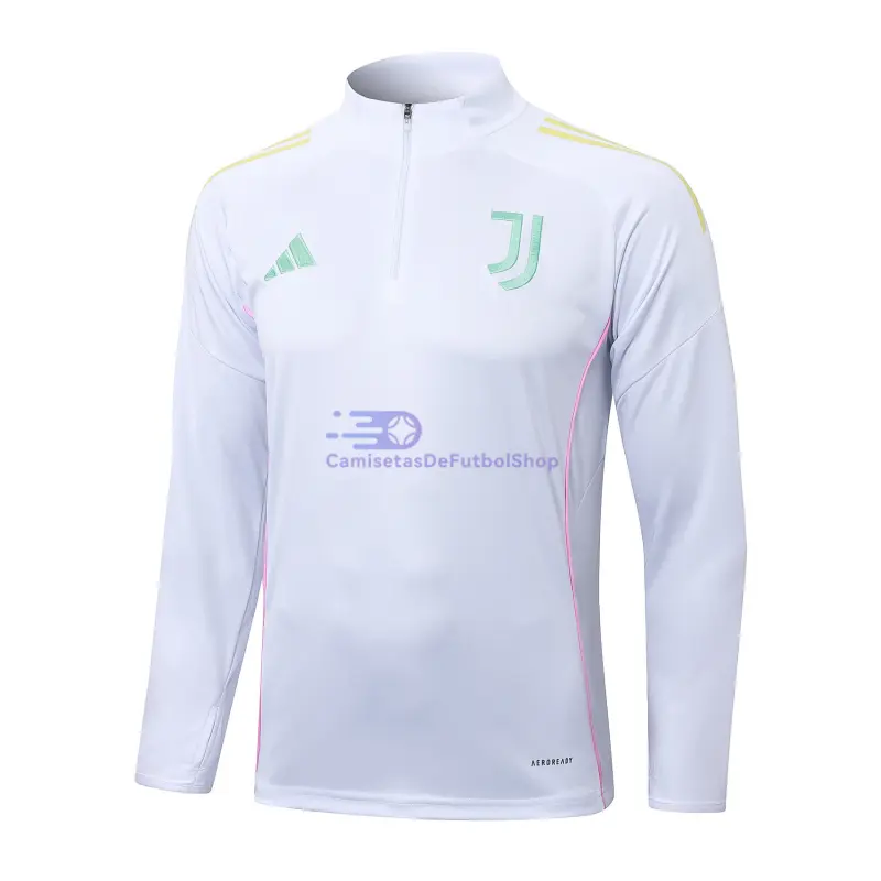 Sudadera De Entrenamiento Juventus 2025/2026 Blanco