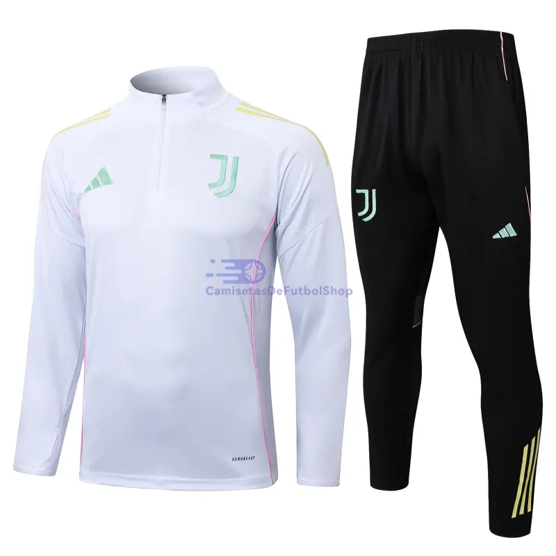 Sudadera De Entrenamiento Juventus 2025/2026 Blanco