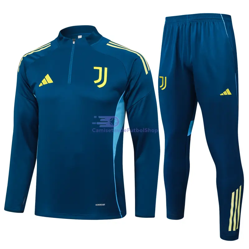 Sudadera De Entrenamiento Juventus 2025/2026 Kit Azul Oscuro