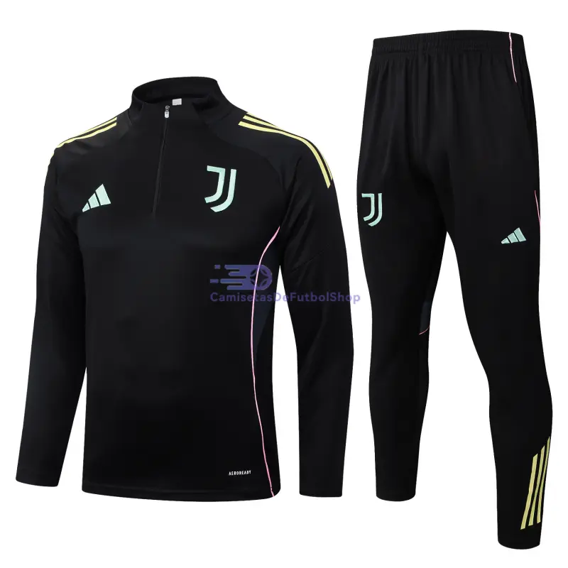 Sudadera De Entrenamiento Juventus 2025/2026 Kit Negro