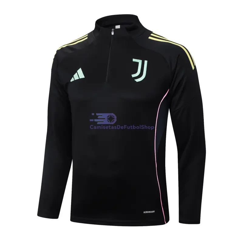 Sudadera De Entrenamiento Juventus 2025/2026 Negro