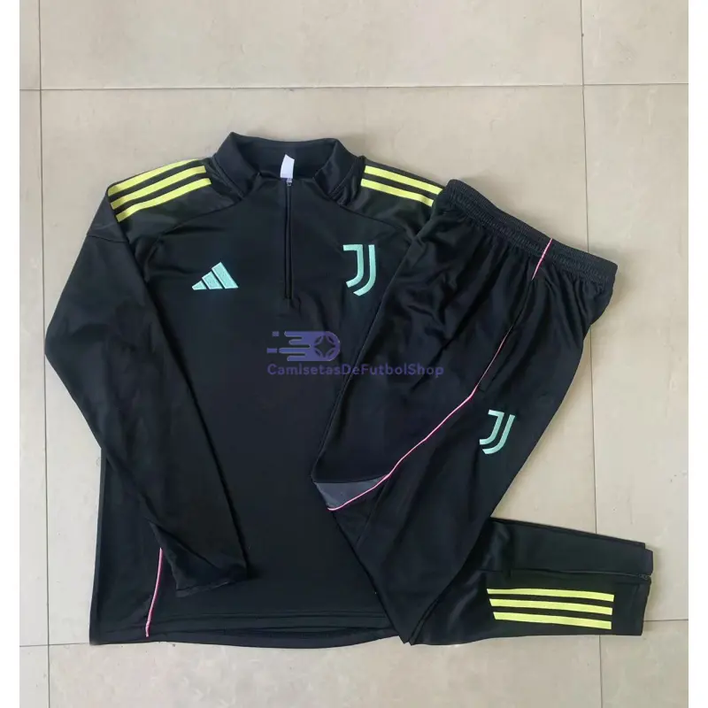 Sudadera De Entrenamiento Juventus 2025/2026 Negro