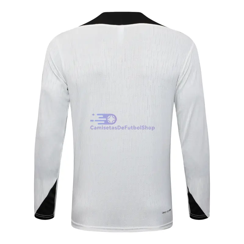 Sudadera De Entrenamiento Liverpool 2025/2026 Blanco/Negro