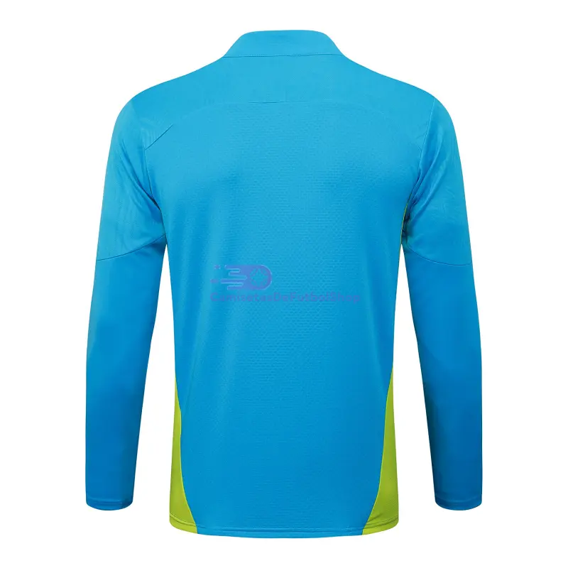 Sudadera De Entrenamiento Manchester City 2025/2026 Azul Claro (EDICIÓN JUGADOR)