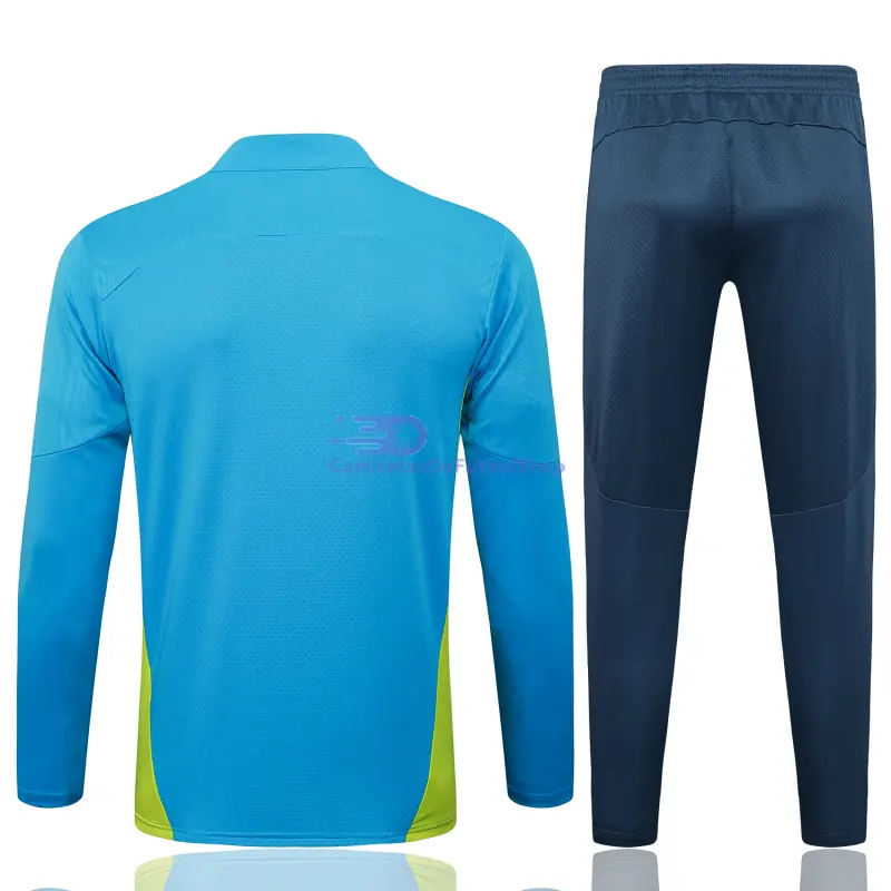 Sudadera De Entrenamiento Manchester City 2025/2026 Azul Claro (EDICIÓN JUGADOR)