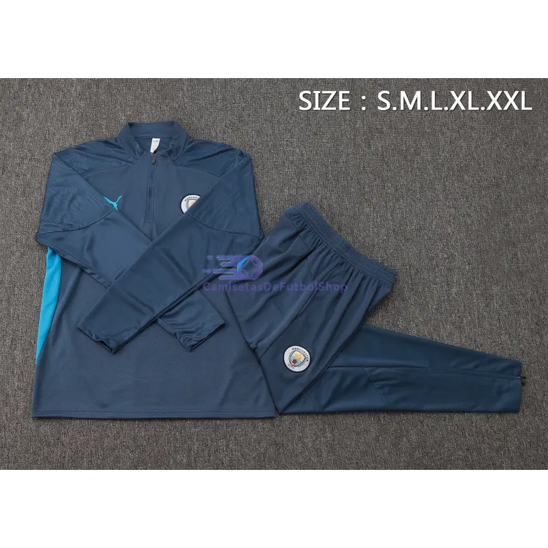 Sudadera De Entrenamiento Manchester City 2025/2026 Gris (EDICIÓN JUGADOR)