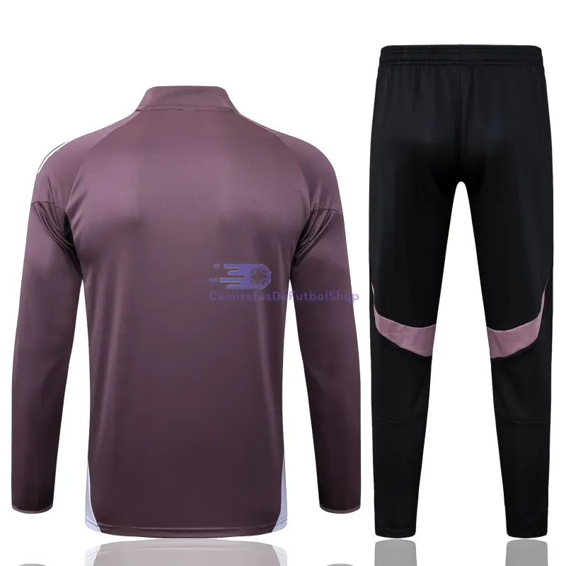 Sudadera De Entrenamiento Manchester United 2025/2026 Morado Grisáceo