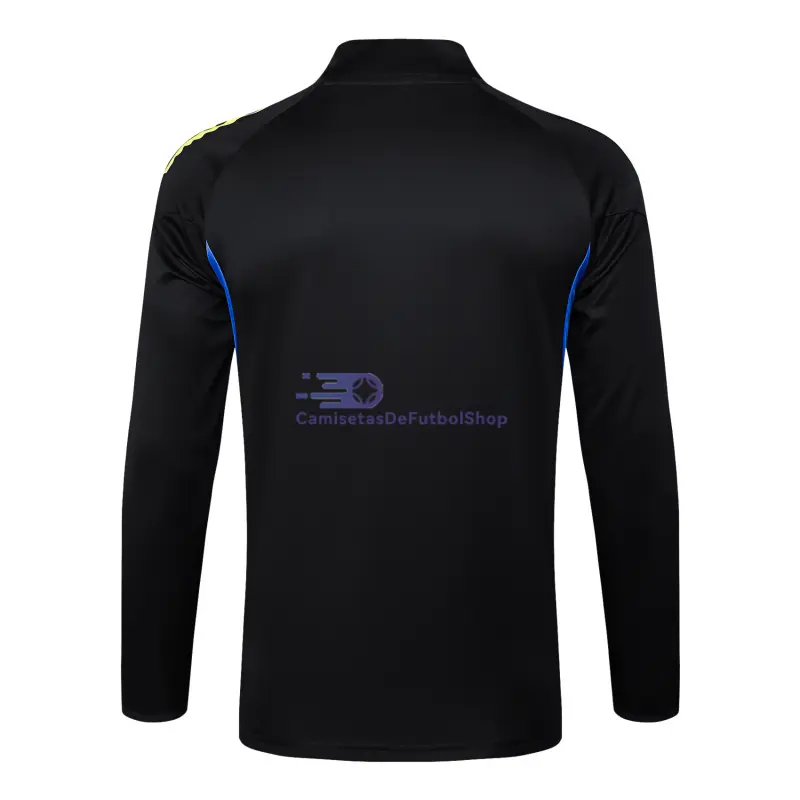 Sudadera De Entrenamiento Manchester United 2025/2026 Negro/Azul