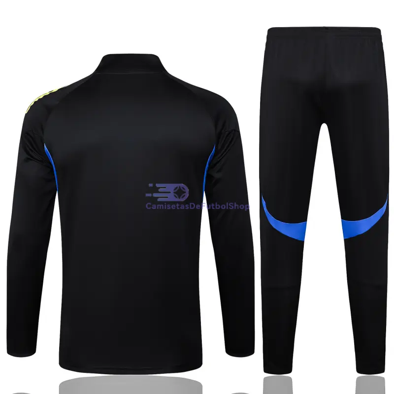 Sudadera De Entrenamiento Manchester United 2025/2026 Negro/Azul