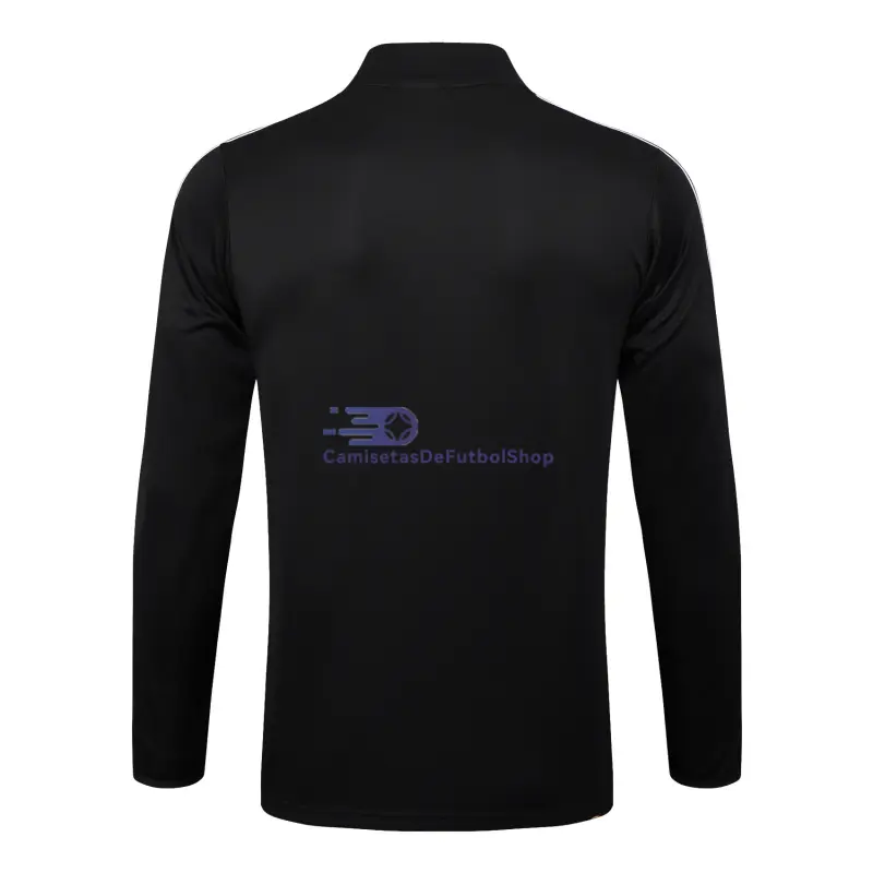 Sudadera De Entrenamiento Manchester United 2025/2026 Retro Negro/Rojo