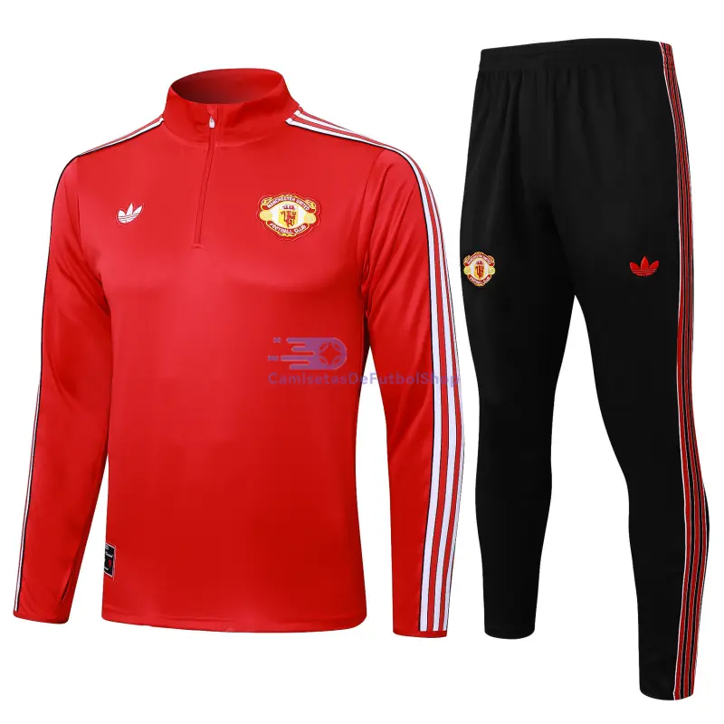 Sudadera De Entrenamiento Manchester United 2025/2026 Retro Rojo