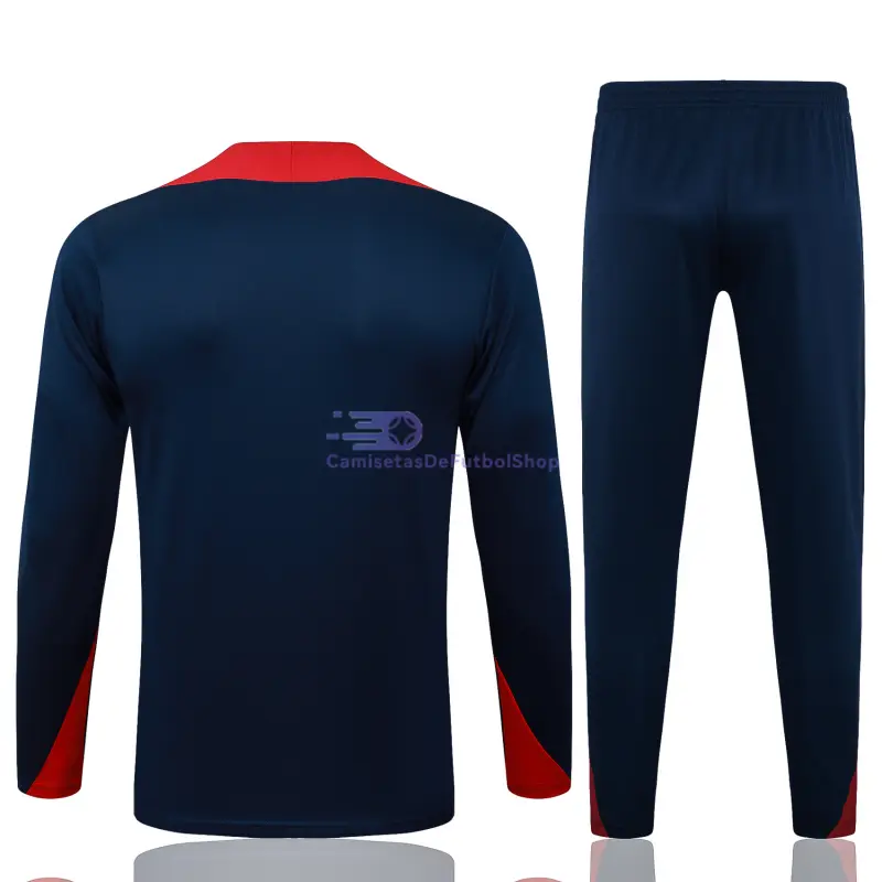 Sudadera De Entrenamiento PSG 2025/2026 Kit Retro Azul Marino/Rojo