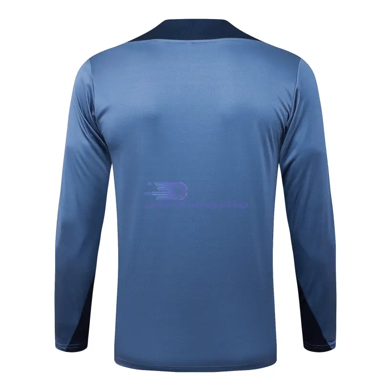 Sudadera De Entrenamiento PSG 2025/2026 Gris/Azul Oscuro