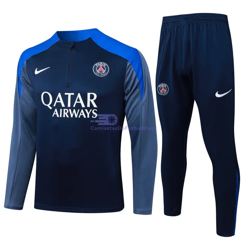 Sudadera De Entrenamiento PSG 2025/2026 Kit Azul Oscuro