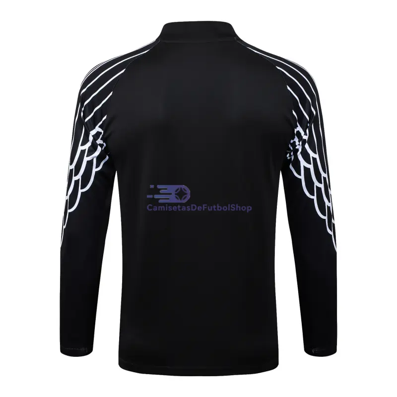 Sudadera De Entrenamiento PSG 2025/2026 Negro con Estampado