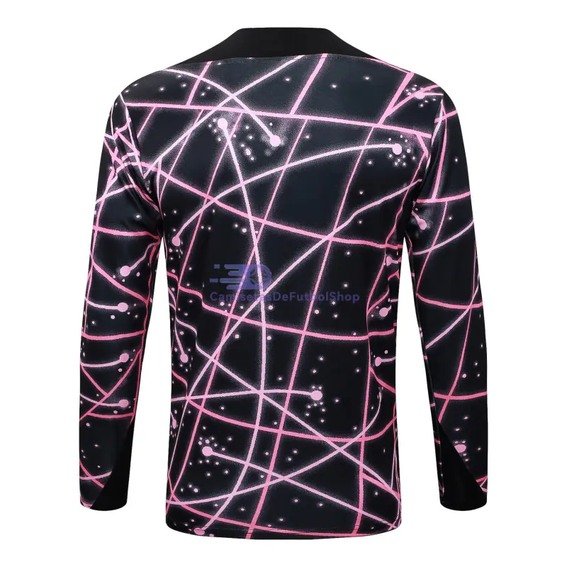 Sudadera De Entrenamiento PSG 2025/2026 Negro con Estampado de Cielo Estrellado