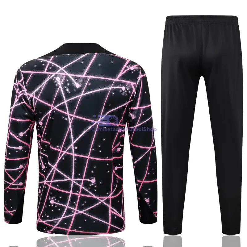 Sudadera De Entrenamiento PSG 2025/2026 Kit Negro con Estampado de Cielo Estrellado