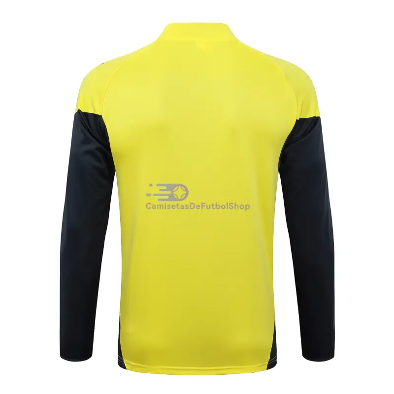 Sudadera De Entrenamiento Real Madrid 2025/2026 Amarillo/Negro