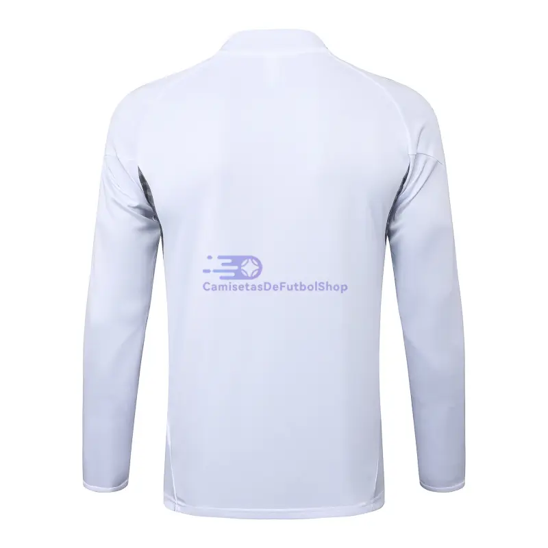 Sudadera De Entrenamiento Real Madrid 2025/2026 Blanco