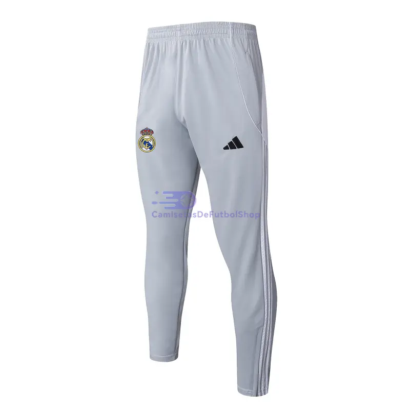 Sudadera De Entrenamiento Real Madrid 2025/2026 Blanco/Gris