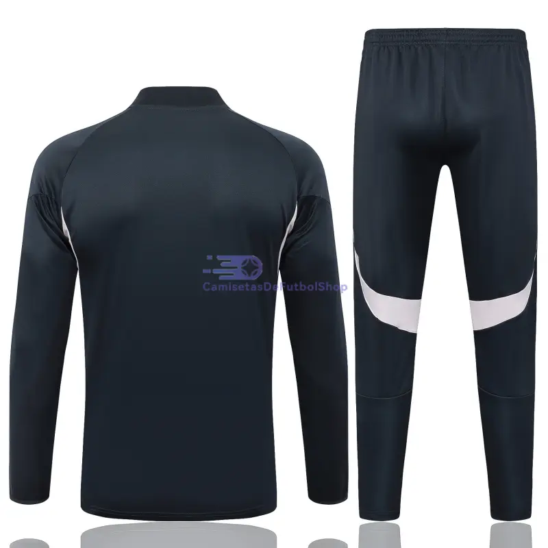 Sudadera De Entrenamiento Real Madrid 2025/2026 Kit Gris Oscuro/Rosa Claro