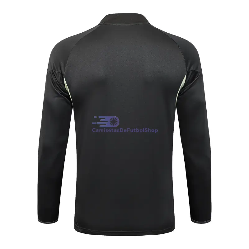 Sudadera De Entrenamiento Real Madrid 2025/2026 Gris/Verde