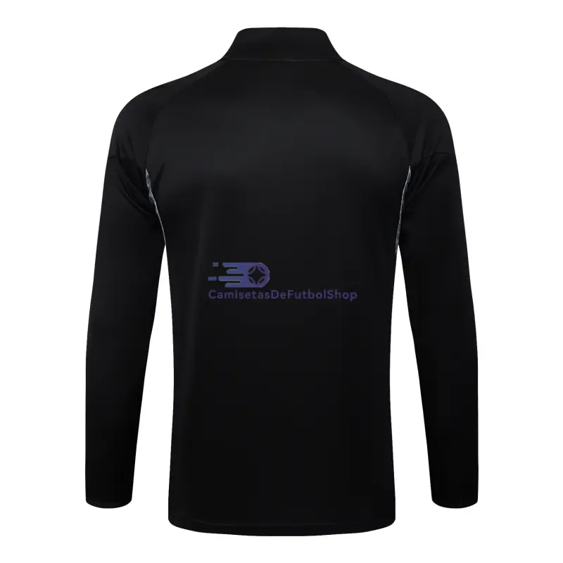 Sudadera De Entrenamiento Real Madrid 2025/2026 Negro