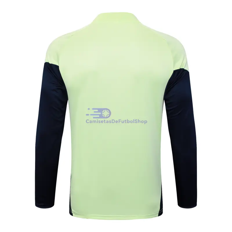 Sudadera De Entrenamiento Real Madrid 2025/2026 Verde Claro/Azul