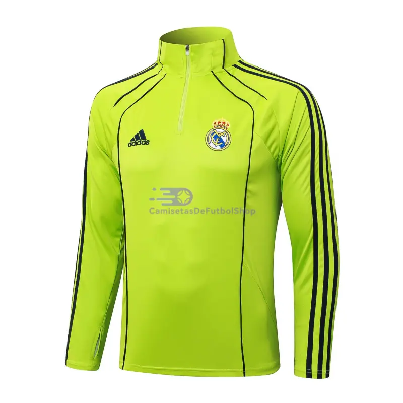 Sudadera De Entrenamiento Real Madrid 2025/2026 Verde Lima