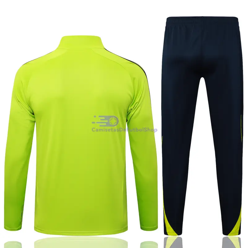 Sudadera De Entrenamiento Real Madrid 2025/2026 Kit Retro Verde Lima
