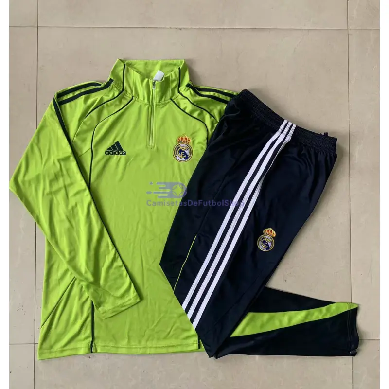 Sudadera De Entrenamiento Real Madrid 2025/2026 Verde Lima