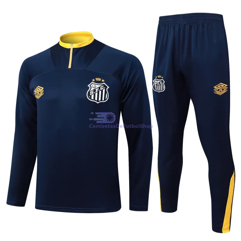Sudadera De Entrenamiento Santos FC 2025/2026 Kit Azul Marino