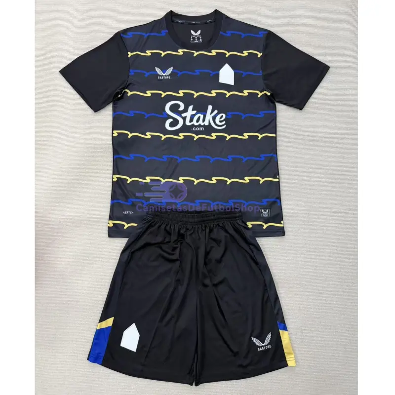 Camiseta Everton FC 2025/2026 3ª Equipación Negro