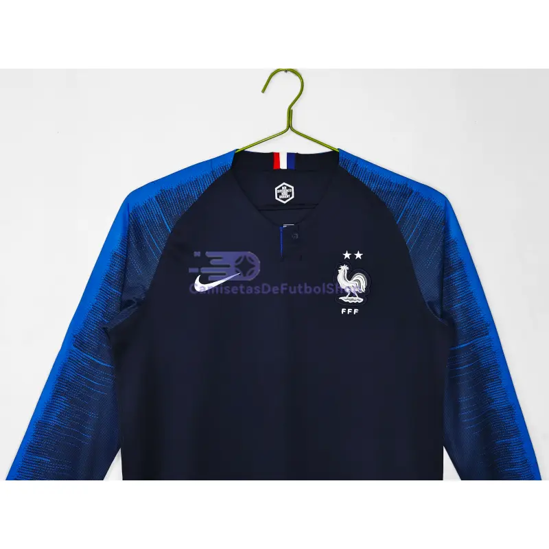 Camiseta Francia 2018 1ª Equipación Retro ML Azul Copa Mundial