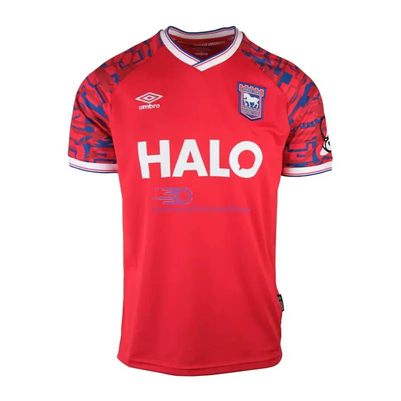 Camiseta Ipswich Town 2025/2026 2ª Equipación Rojo