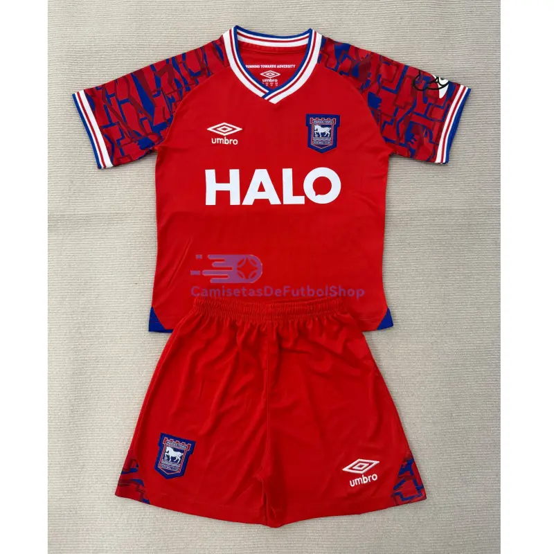 Camiseta Ipswich Town 2025/2026 2ª Equipación Rojo