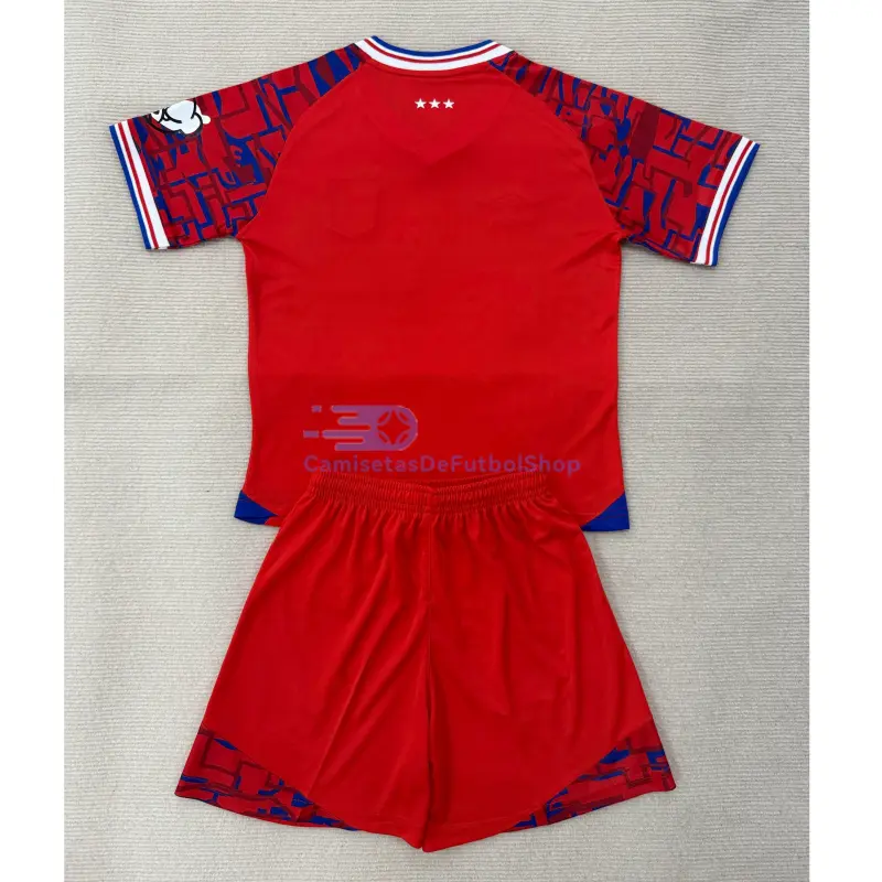 Camiseta Ipswich Town 2025/2026 2ª Equipación Rojo Niño Kit