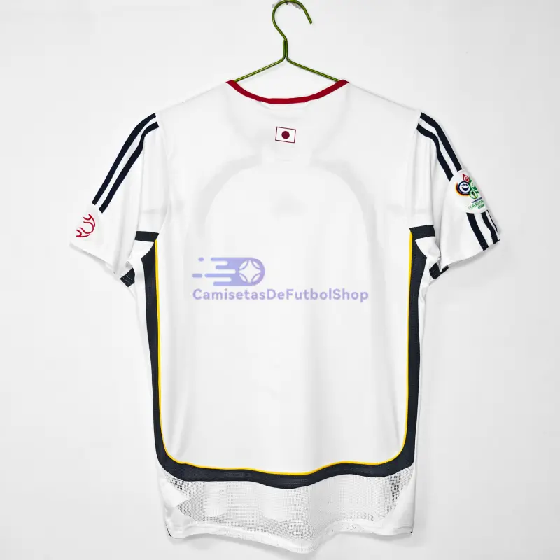 Camiseta Japón 2006/07 2ª Equipación Retro Blanco
