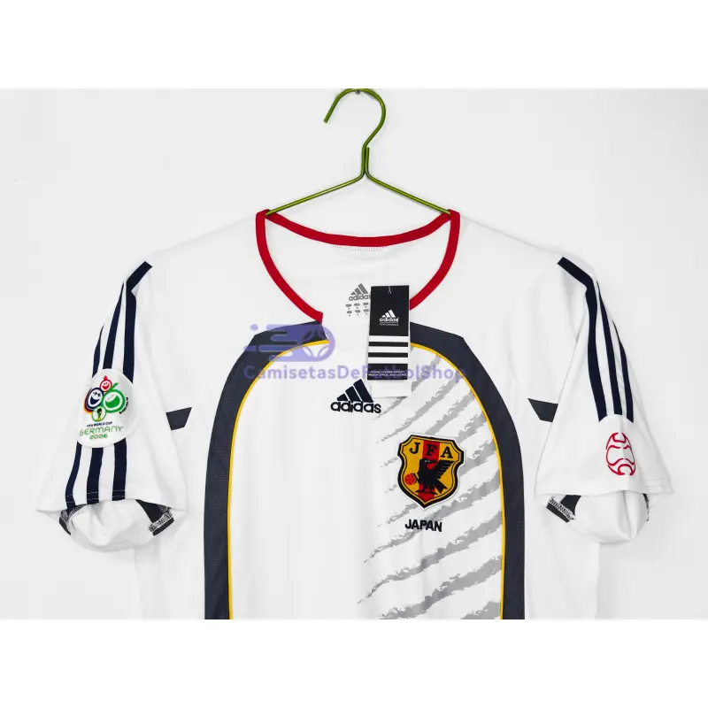 Camiseta Japón 2006/07 2ª Equipación Retro Blanco