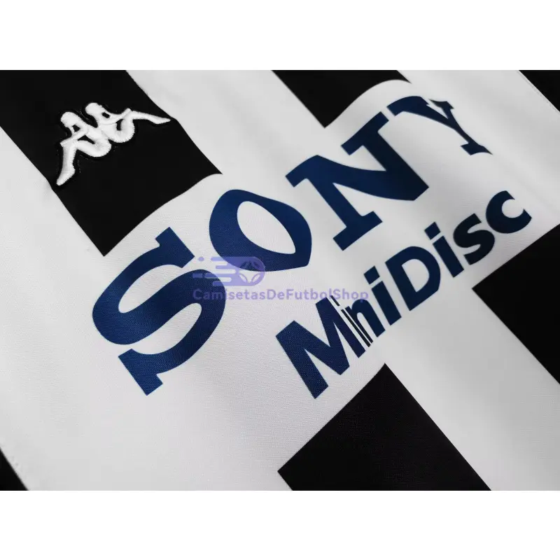 Camiseta Juventus 1997/98 1ª Equipación Retro ML Blanco/Negro