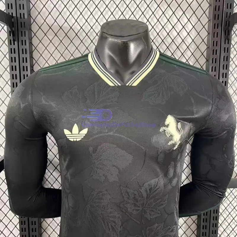 Camiseta Juventus 2025/2026 3ª Equipación ML Negro (EDICIÓN JUGADOR)