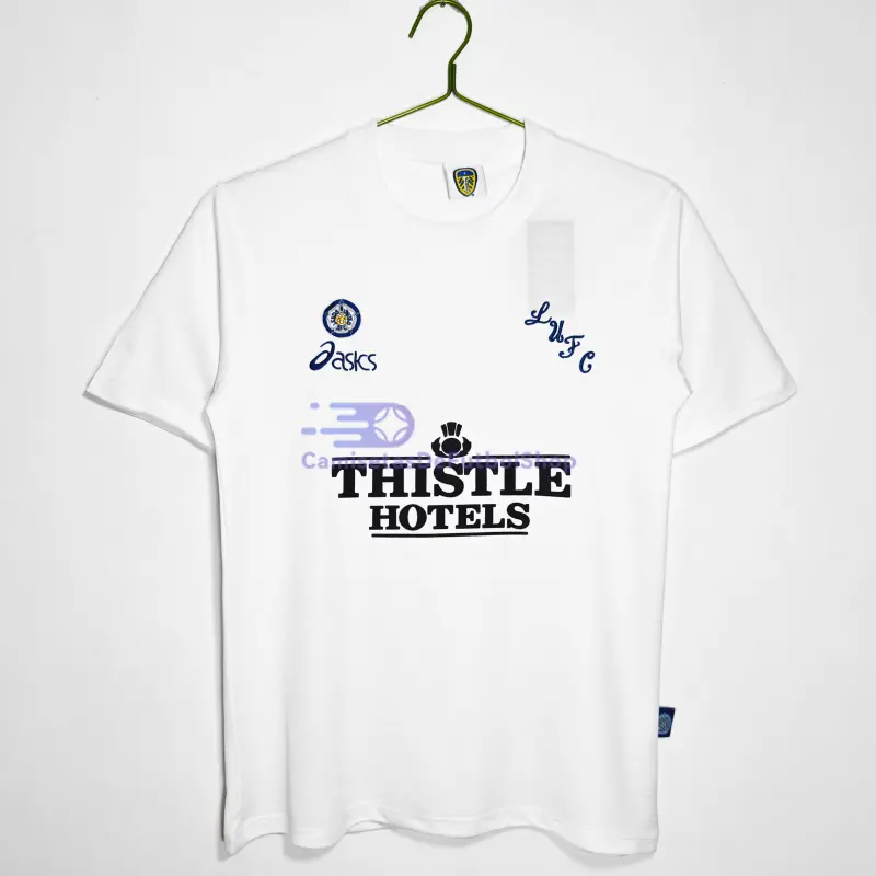 Camiseta Leeds United 1995/96 1ª Equipación Retro Blanco