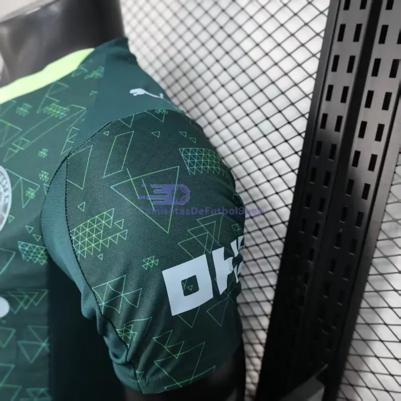 Camiseta Manchester City 2025/2026 4ª Equipación Verde (EDICIÓN JUGADOR)