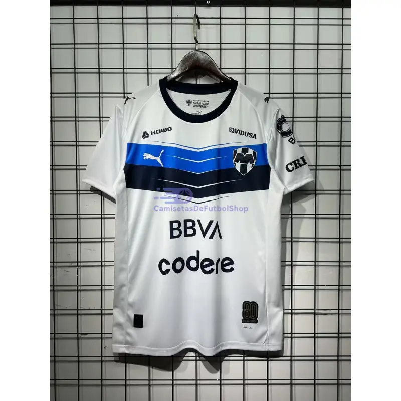 Camiseta Monterrey 2025/2026 2ª Equipación Blanco