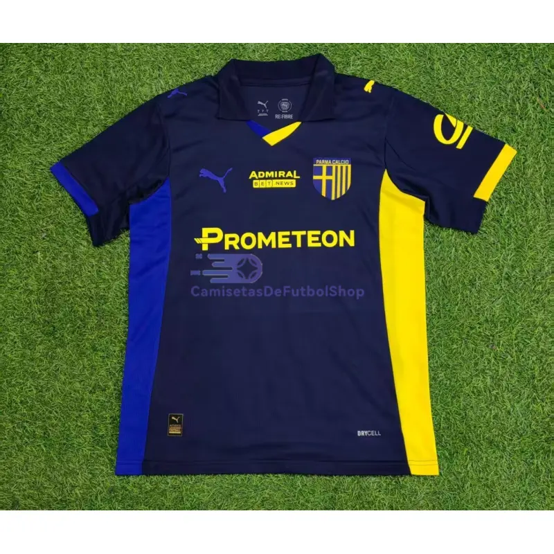 Camiseta Parma Calcio 2025/2026 4ª Equipación Azul/Amarillo