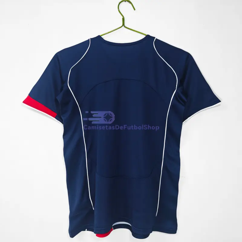 Camiseta PSG 2004/05 1ª Equipación Retro Azul/Rojo
